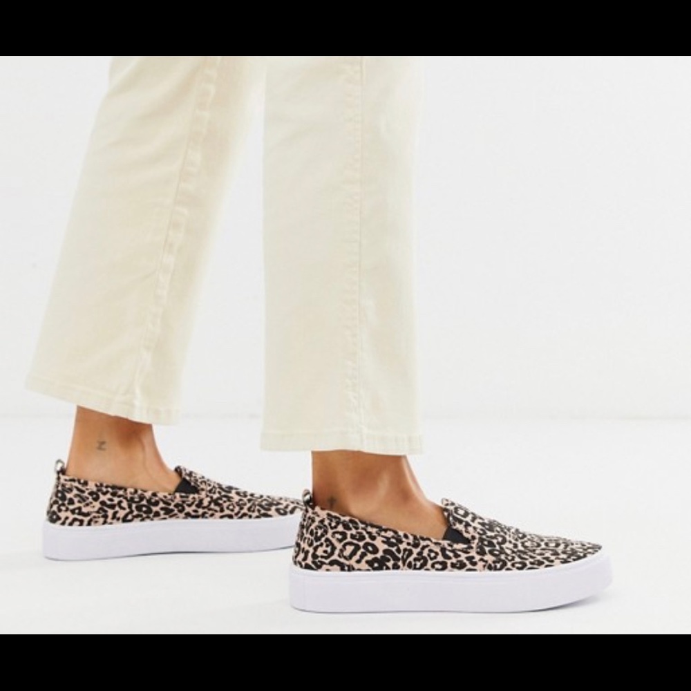Leopard Slip Ons